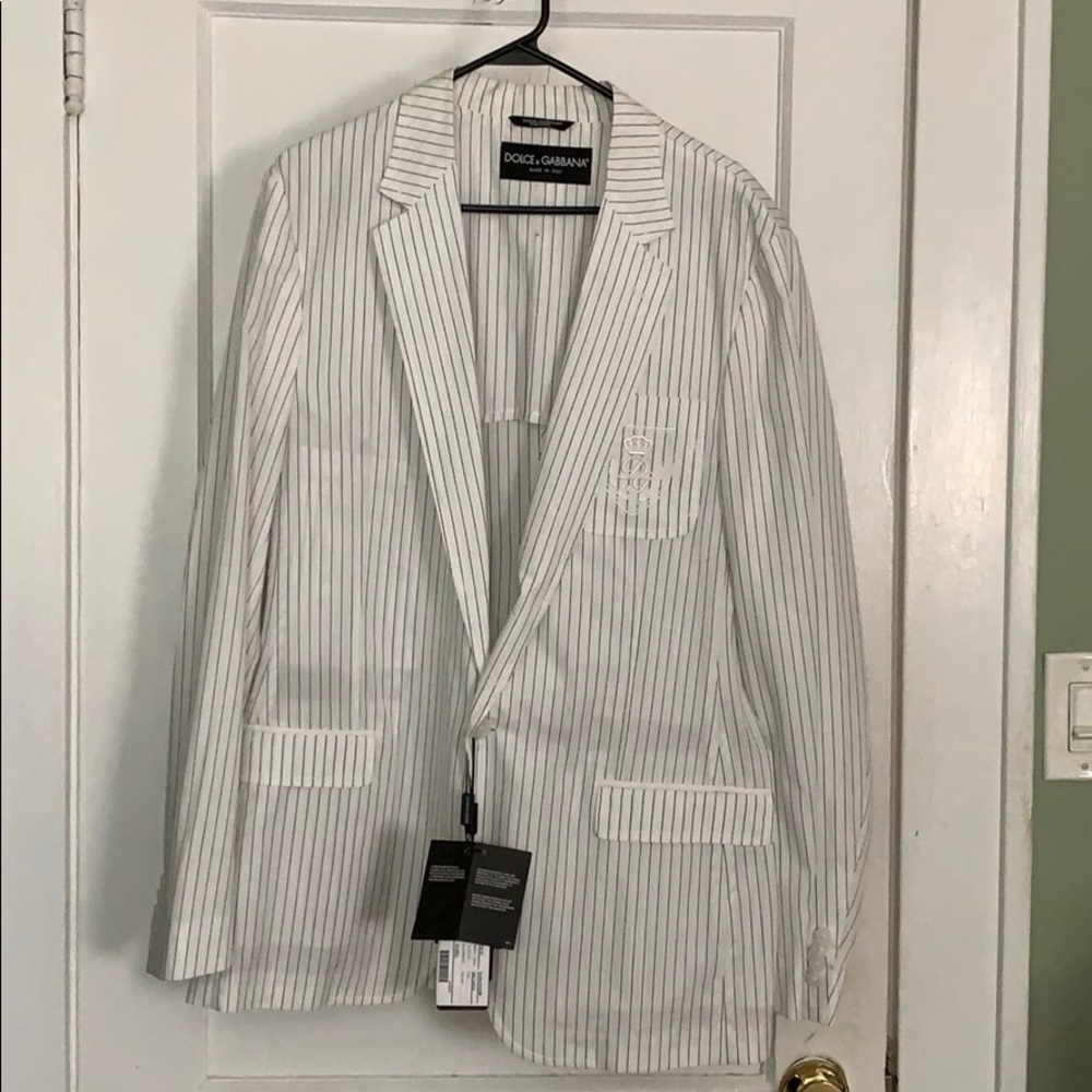 Men's Dolce & Gabana pinstripe sport jacket